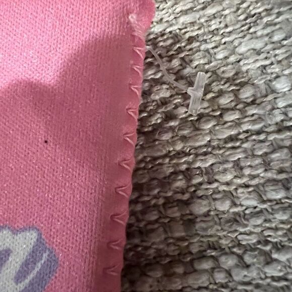 Stoney Clover Lane pink with hearts drink coozie - Picture 2 of 3